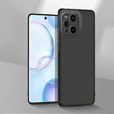 Custodia Plastica Rigida Cover Opaca YK2 per Oppo Find X3 Pro 5G Nero