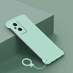 Custodia Plastica Rigida Cover Opaca YK2 per Oppo Reno7 Lite 5G Verde Pastello