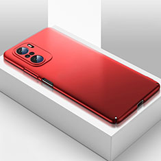 Custodia Plastica Rigida Cover Opaca YK2 per Xiaomi Poco F3 5G Rosso