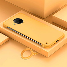 Custodia Plastica Rigida Cover Opaca YK4 per Xiaomi Mi 10i 5G Giallo