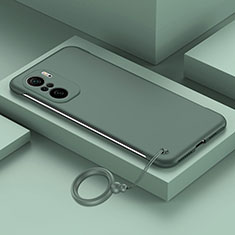 Custodia Plastica Rigida Cover Opaca YK4 per Xiaomi Poco F3 5G Verde Notte