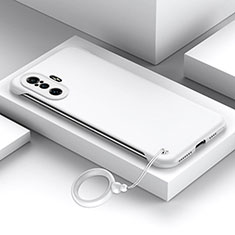 Custodia Plastica Rigida Cover Opaca YK4 per Xiaomi Poco F3 GT 5G Bianco