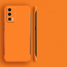 Custodia Plastica Rigida Cover Opaca YK4 per Xiaomi Poco F5 Pro 5G Arancione