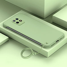 Custodia Plastica Rigida Cover Opaca YK4 per Xiaomi Redmi 10X Pro 5G Verde Pastello