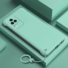 Custodia Plastica Rigida Cover Opaca YK4 per Xiaomi Redmi K50 5G Ciano