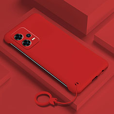 Custodia Plastica Rigida Cover Opaca YK4 per Xiaomi Redmi Note 12 5G Rosso