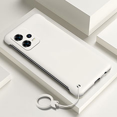 Custodia Plastica Rigida Cover Opaca YK4 per Xiaomi Redmi Note 12 Pro 5G Bianco
