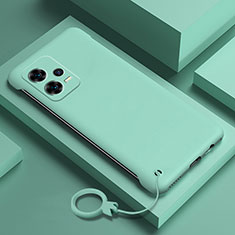 Custodia Plastica Rigida Cover Opaca YK4 per Xiaomi Redmi Note 12 Pro+ Plus 5G Ciano