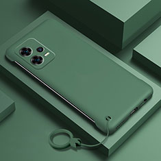 Custodia Plastica Rigida Cover Opaca YK4 per Xiaomi Redmi Note 12 Pro+ Plus 5G Verde Notte