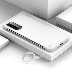 Custodia Plastica Rigida Cover Opaca YK4 per Xiaomi Redmi Note 9 4G Bianco