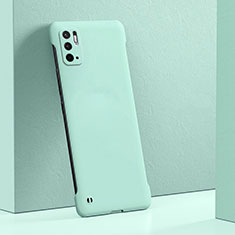 Custodia Plastica Rigida Cover Opaca YK5 per Xiaomi POCO M3 Pro 5G Ciano