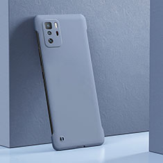 Custodia Plastica Rigida Cover Opaca YK5 per Xiaomi Poco X3 GT 5G Grigio Lavanda