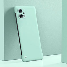 Custodia Plastica Rigida Cover Opaca YK5 per Xiaomi Poco X4 GT 5G Ciano