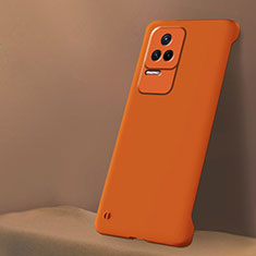 Custodia Plastica Rigida Cover Opaca YK5 per Xiaomi Redmi K50 5G Arancione