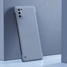 Custodia Plastica Rigida Cover Opaca YK5 per Xiaomi Redmi Note 10 5G Grigio Lavanda