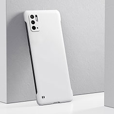 Custodia Plastica Rigida Cover Opaca YK5 per Xiaomi Redmi Note 10T 5G Bianco