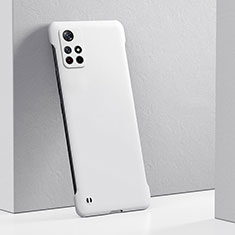 Custodia Plastica Rigida Cover Opaca YK5 per Xiaomi Redmi Note 11T 5G Bianco