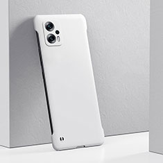Custodia Plastica Rigida Cover Opaca YK5 per Xiaomi Redmi Note 11T Pro+ Plus 5G Bianco