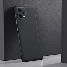 Custodia Plastica Rigida Cover Opaca YK5 per Xiaomi Redmi Note 12 Pro+ Plus 5G Nero