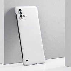 Custodia Plastica Rigida Cover Opaca YK5 per Xiaomi Redmi Note 9 4G Bianco