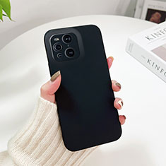 Custodia Plastica Rigida Cover Opaca YK6 per Oppo Find X3 Pro 5G Nero