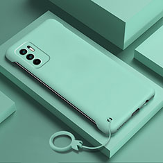Custodia Plastica Rigida Cover Opaca YK6 per Xiaomi Redmi Note 10 5G Verde Pastello