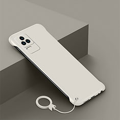 Custodia Plastica Rigida Cover Opaca YK7 per Xiaomi Poco F4 5G Bianco