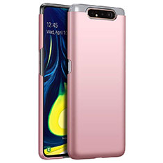 Custodia Plastica Rigida Cover Opaca Z01 per Samsung Galaxy A90 4G Oro Rosa