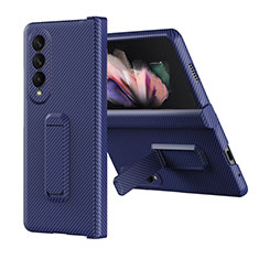 Custodia Plastica Rigida Cover Opaca ZL1 per Samsung Galaxy Z Fold3 5G Blu