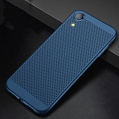 Custodia Plastica Rigida Cover Perforato per Apple iPhone XR Blu