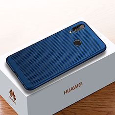 Custodia Plastica Rigida Cover Perforato per Huawei Enjoy 9 Plus Blu
