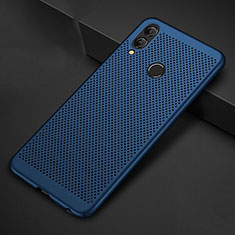 Custodia Plastica Rigida Cover Perforato per Huawei Honor V10 Lite Blu