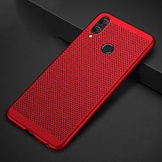 Custodia Plastica Rigida Cover Perforato per Huawei Honor View 10 Lite Rosso