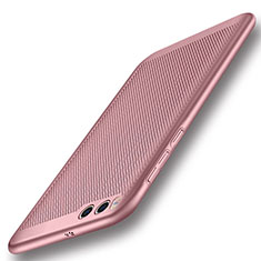 Custodia Plastica Rigida Cover Perforato per Xiaomi Mi 6 Oro Rosa