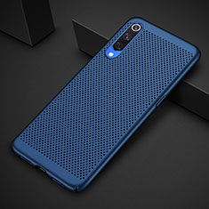 Custodia Plastica Rigida Cover Perforato per Xiaomi Mi 9 Pro Blu