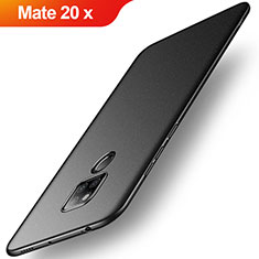 Custodia Plastica Rigida Cover Sabbie Mobili per Huawei Mate 20 X 5G Nero