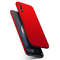 Custodia Plastica Rigida Cover Sabbie Mobili Q01 per Huawei Honor Magic 2 Rosso