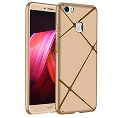 Custodia Plastica Rigida Line per Huawei Honor V8 Max Oro