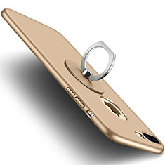 Custodia Plastica Rigida Opaca con Foro per Apple iPhone 7 Plus Oro