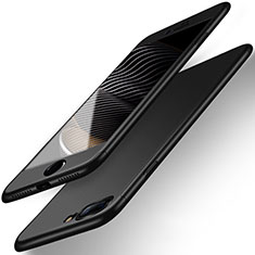 Custodia Plastica Rigida Opaca Fronte e Retro 360 Gradi Q01 per Apple iPhone 7 Plus Nero
