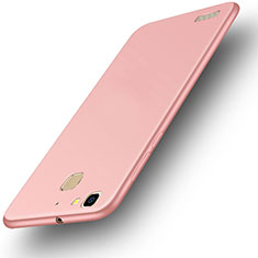 Custodia Plastica Rigida Opaca M01 per Huawei P8 Lite Smart Oro Rosa