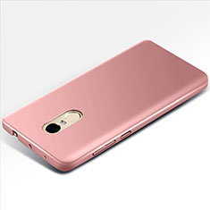 Custodia Plastica Rigida Opaca M01 per Xiaomi Redmi Note 4 Oro Rosa