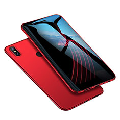Custodia Plastica Rigida Opaca M02 per Xiaomi Redmi Note 5 Pro Rosso