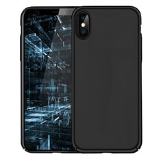 Custodia Plastica Rigida Opaca M08 per Apple iPhone Xs Max Nero