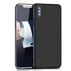 Custodia Plastica Rigida Opaca M10 per Apple iPhone X Nero