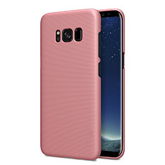 Custodia Plastica Rigida Opaca P01 per Samsung Galaxy S8 Oro Rosa