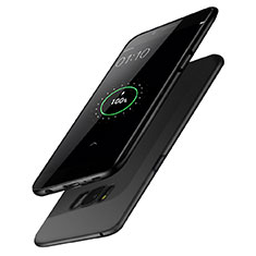 Custodia Plastica Rigida Opaca P02 per Samsung Galaxy S8 Plus Nero