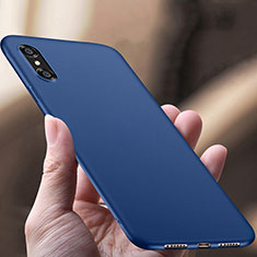 Custodia Plastica Rigida Opaca per Apple iPhone Xs Max Blu