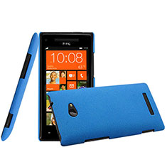 Custodia Plastica Rigida Opaca per HTC 8X Windows Phone Blu