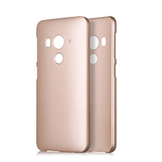 Custodia Plastica Rigida Opaca per HTC Butterfly 3 Oro